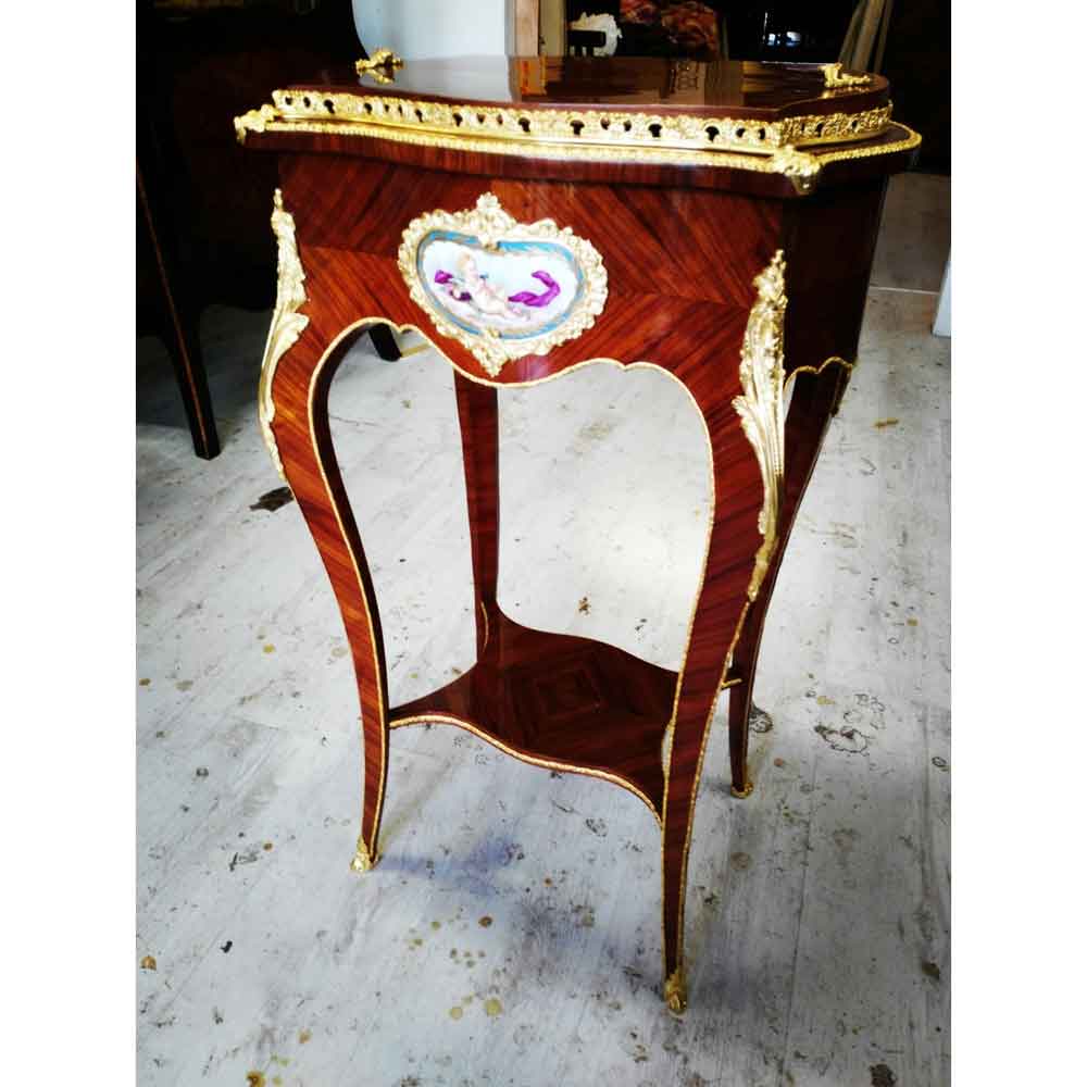 Cassettone prima del restauro